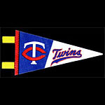 Minnesota Twins Baseball Mini Pennant