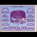 Mark Behrens Youngbloods Boz Scaggs Pepperland Handbill