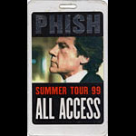 Phish Summer Tour 1999 Laminate