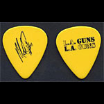 L.A. Guns Mick Cripps Guitar Pick