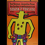 Jan Mlodozeniec Life And Times Of Judge Roy Bean Polish Movie Poster