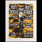 Print Mafia Hot Dogs and Hot Rods Poster