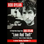 Bob Dylan Love and Theft Promo Poster
