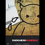 Radiohead - Amnesiac Album Release Promo Poster