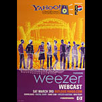 Weezer Yahoo Outloud Webcast Online Concert Poster