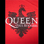 Queen & Paul Rodgers Original 2005 European Tour Shirt Production Sample T-Shirt