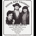 1984 Stevie Ray Vaughan Photo Handbill