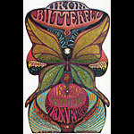 Timothy Dixon Golden Star Presents Iron Butterfly in Santa Rosa Handbill