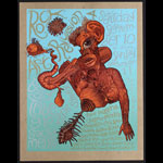 Steve Walters (Screwball Press) Rock Art Revulsion 4 Poster