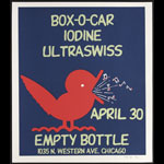 Steve Walters (Screwball Press) Box-O-Car Poster