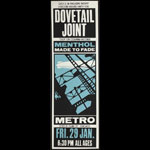 Steve Walters (Screwball Press) Dovetail Joint Poster