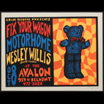 Steve Walters (Screwball Press) Fix Your Wagon Poster