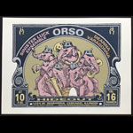 Steve Walters (Screwball Press) Orso Poster