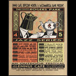 Steve Walters (Screwball Press) Third Annual Rogers Park Jazz Series Poster