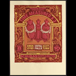 Steve Walters (Screwball Press) Time Measured X3 - Central Falls CD Release Poster