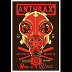 Scrojo Anthrax - Metal Alliance Tour Poster