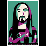 Scrojo Steve Aoki Poster