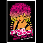 Scrojo Atomic Groove Poster