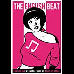 Scrojo The English Beat Poster