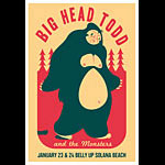 Scrojo Big Head Todd and the Monsters Poster