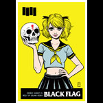Scrojo Black Flag Poster