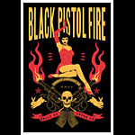 Scrojo Black Pistol Fire Poster