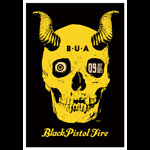 Scrojo Black Pistol Fire Poster