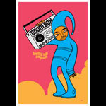 Scrojo BoomBox Poster