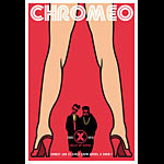Scrojo Chromeo - Belly Up Aspen Tenth Anniversary Show Poster