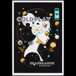 Scrojo Coldplay Music of the Spheres World Tour Poster