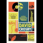 Scrojo David Crosby and Friends Poster