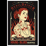 Scrojo DevilDriver - Metal Alliance Tour Poster