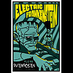 Scrojo Electric Frankenstein Poster