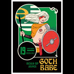 Scrojo Goth Babe Poster