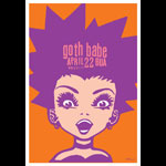 Scrojo Goth Babe Poster
