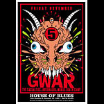 Scrojo GWAR Poster