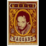 Scrojo Merle Haggard Poster