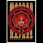 Scrojo Warren Haynes and the Ashes and Dust Band Poster