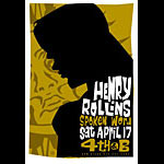 Scrojo Henry Rollins Poster
