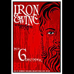 Scrojo Iron and Wine Poster