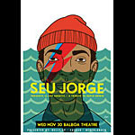 Scrojo Seu Jorge presents A Life Aquatic - David Bowie Tribute Poster