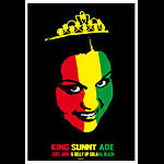 Scrojo King Sunny Ade Poster