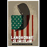 Scrojo Langhorne Slim and the Law Poster