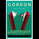 Scrojo Gordon Lightfoot Poster