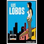 Scrojo Los Lobos Poster