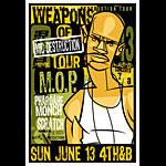Scrojo Weapons of Mic Destruction Tour featuring M.O.P. Poster