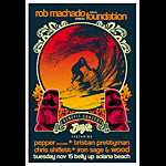 Scrojo Fifth Annual Rob Machado Foundation Benefit Concert - Pepper Poster