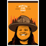Scrojo Marcus King Band Poster