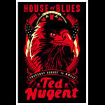 Scrojo Ted Nugent Poster