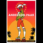 Scrojo Anderson .Paak and the Free Nationals Poster